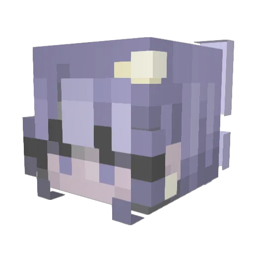 goob33 Minecraft avatar head, 3D render