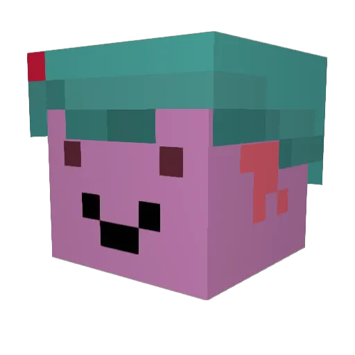 goobr69 Minecraft avatar head, 3D render