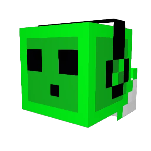 gooby_Warrior Minecraft avatar head, 3D render