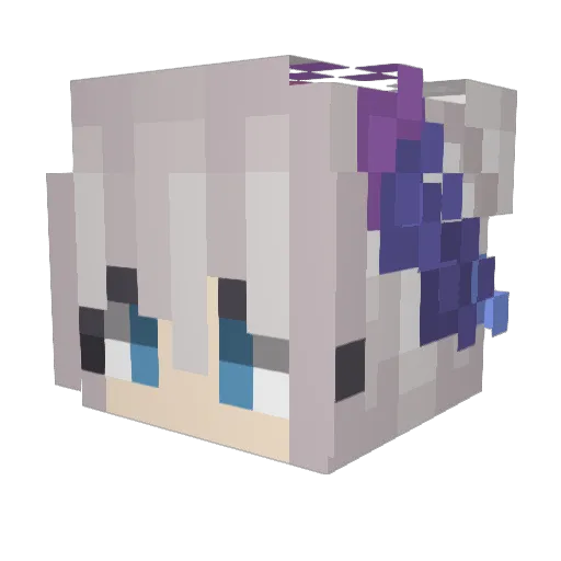 good4edit Minecraft avatar head, 3D render