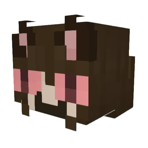 goodfrenchfries Minecraft avatar head, 3D render