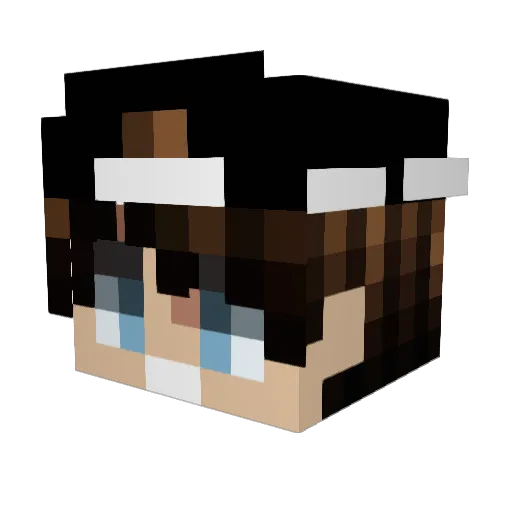 goodgren72 Minecraft avatar head, 3D render
