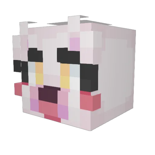 goodguydavo Minecraft avatar head, 3D render