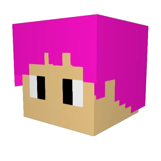 goodman1004 Minecraft avatar head, 3D render