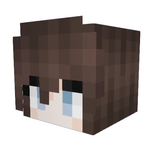 goodoldtime Minecraft avatar head, 3D render