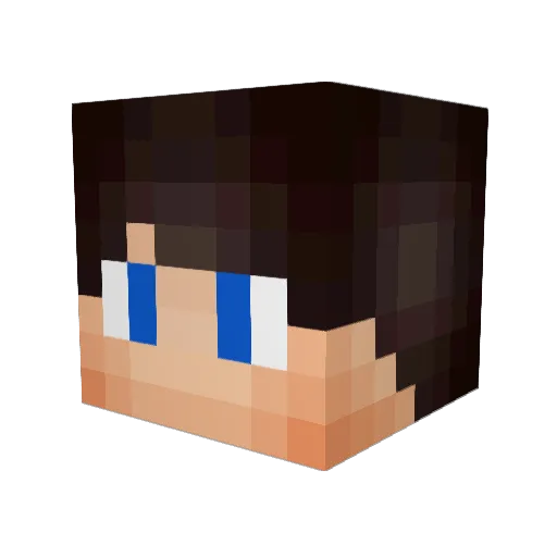 goodsnpr Minecraft avatar head, 3D render