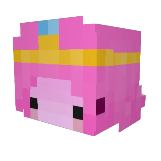 gooeydabs Minecraft avatar head, 3D render