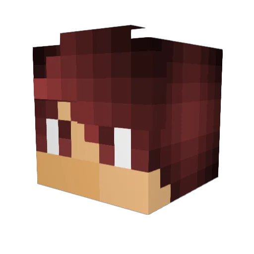 goofffyyyy Minecraft avatar head, 3D render