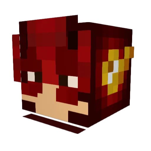 goofy1911 Minecraft avatar head, 3D render