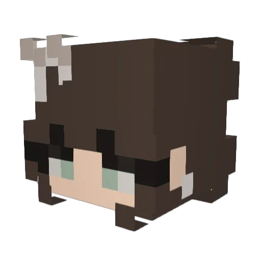 goofy530 Minecraft avatar head, 3D render