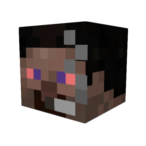 goofygoober1000 Minecraft avatar head, 3D render
