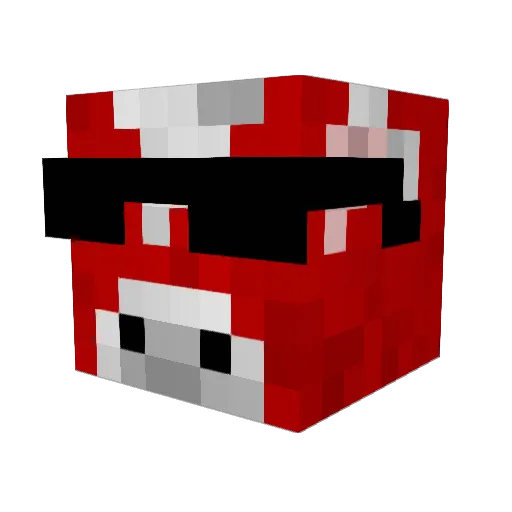 goofygoober57 Minecraft avatar head, 3D render