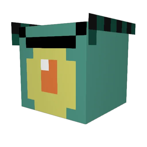 goofygoober69 Minecraft avatar head, 3D render