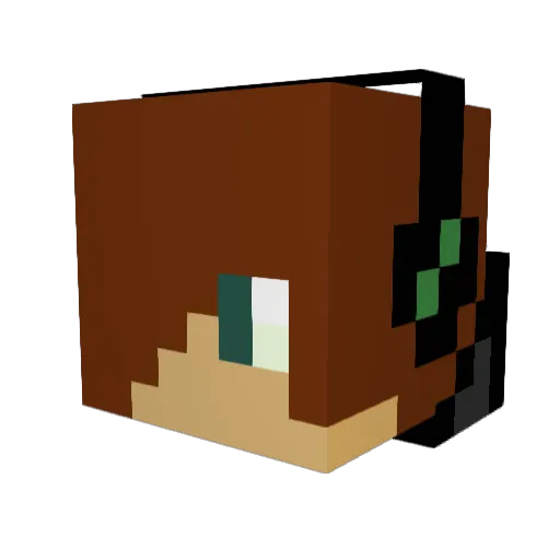 goofygorilla22 Minecraft avatar head, 3D render