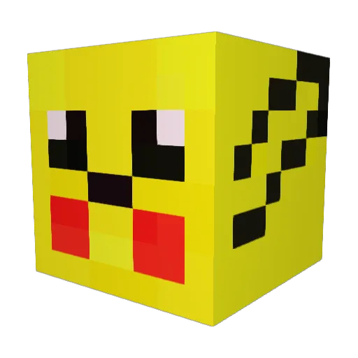 goofygriff Minecraft avatar head, 3D render