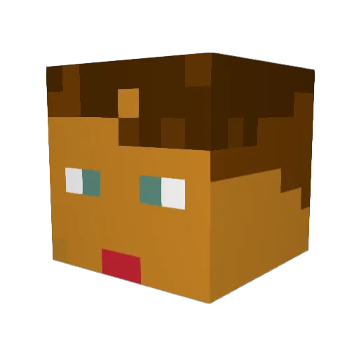 goofynator2908 Minecraft avatar head, 3D render