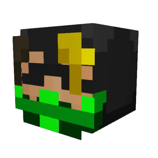 goofyt1000 Minecraft avatar head, 3D render