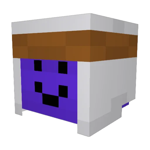 googlig Minecraft avatar head, 3D render