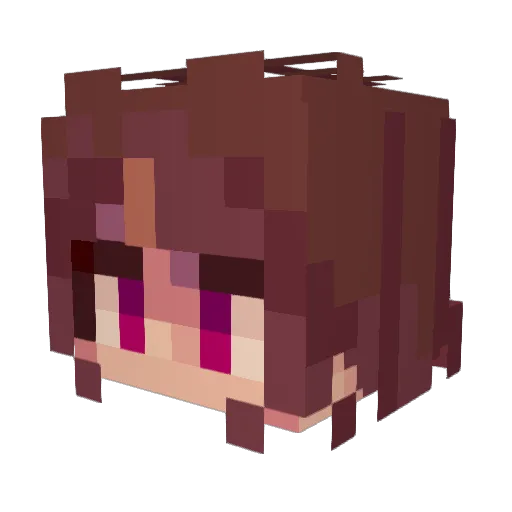 goombasinastack Minecraft avatar head, 3D render