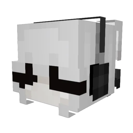 gooncries Minecraft avatar head, 3D render