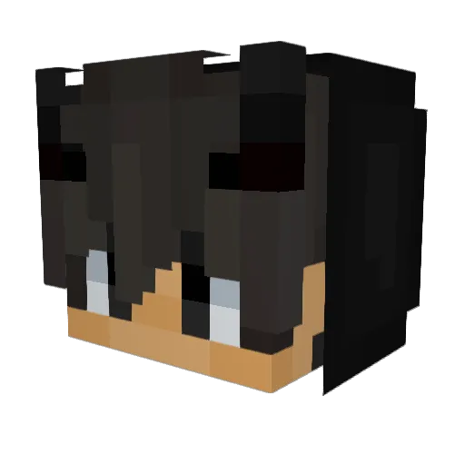 goonmasterxd Minecraft avatar head, 3D render