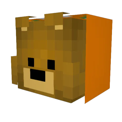 goonny Minecraft avatar head, 3D render