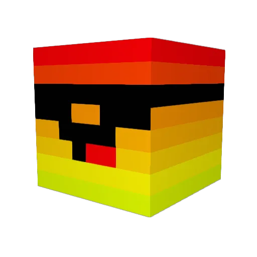 gooofball5000 Minecraft avatar head, 3D render