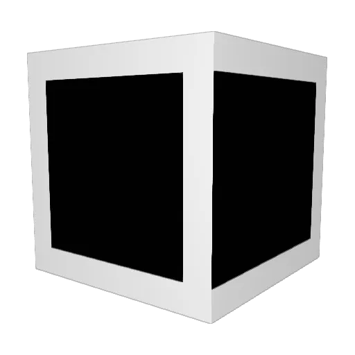 gooogo Minecraft avatar head, 3D render