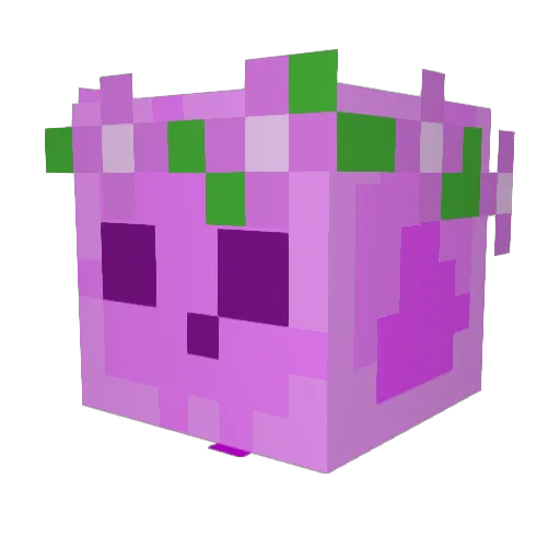 goooobl Minecraft avatar head, 3D render