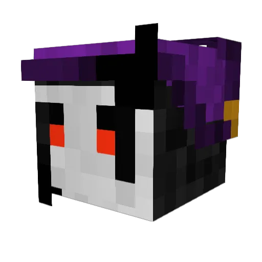 goop127866 Minecraft avatar head, 3D render