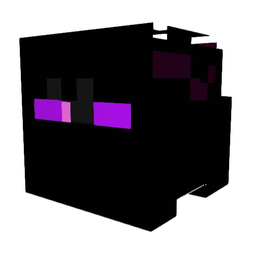 goopity Minecraft avatar head, 3D render