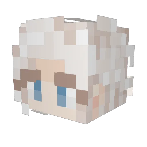 goose9121 Minecraft avatar head, 3D render