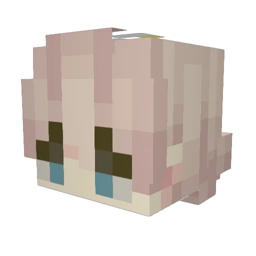 goosegossage Minecraft avatar head, 3D render
