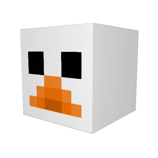 gooses3090 Minecraft avatar head, 3D render
