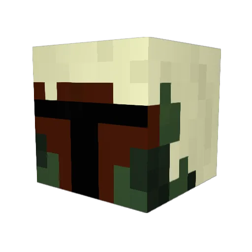 gopeto87 Minecraft avatar head, 3D render