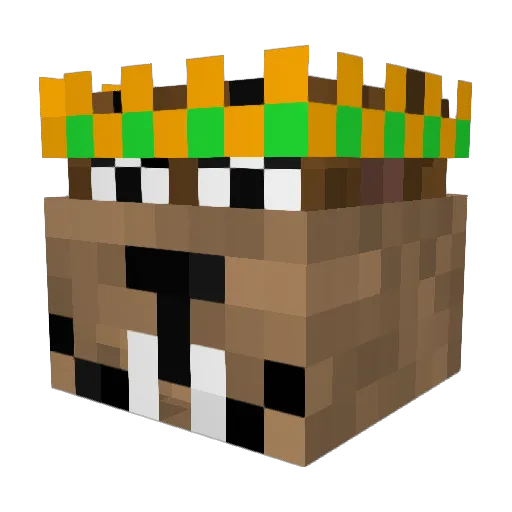 gopher786 Minecraft avatar head, 3D render