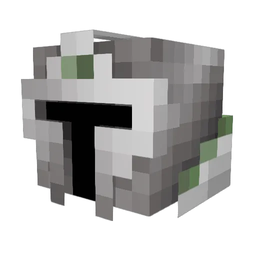 gopherreaper Minecraft avatar head, 3D render