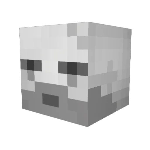 gorejit_ Minecraft avatar head, 3D render