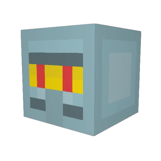 gorenlol Minecraft avatar head, 3D render