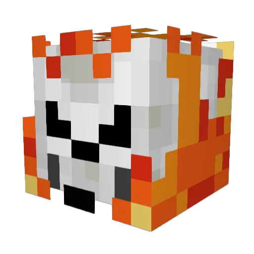 goretcop Minecraft avatar head, 3D render