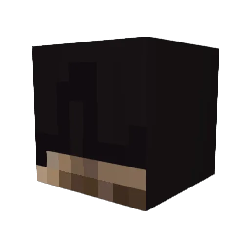 gorgara Minecraft avatar head, 3D render