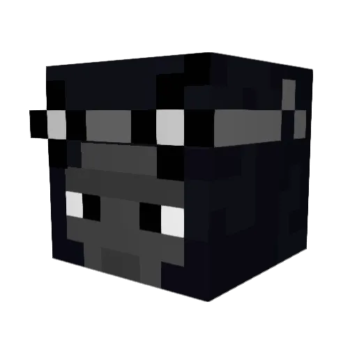 gorillaspy Minecraft avatar head, 3D render