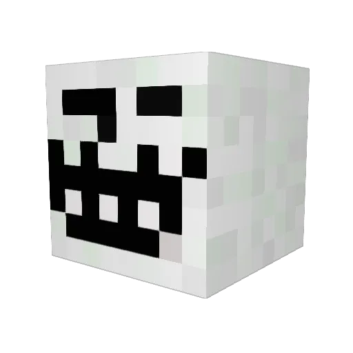 gorislave Minecraft avatar head, 3D render