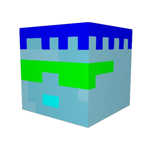 gorog03 Minecraft avatar head, 3D render