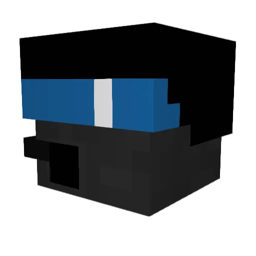 gorth57 Minecraft avatar head, 3D render