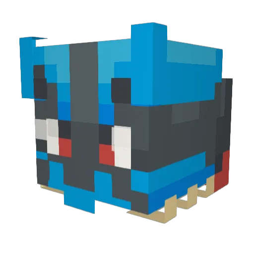 gortwannabe Minecraft avatar head, 3D render