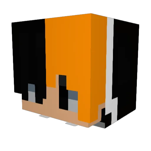 gos1k3 Minecraft avatar head, 3D render