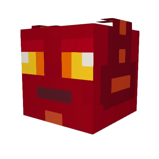 gossem26 Minecraft avatar head, 3D render