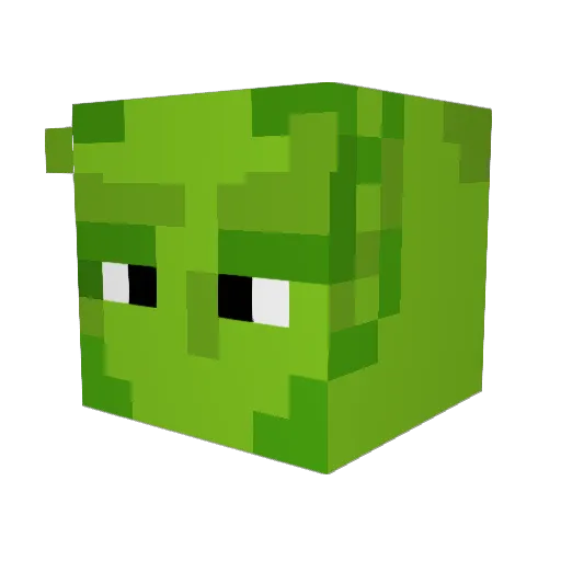 gosuuuuuu Minecraft avatar head, 3D render