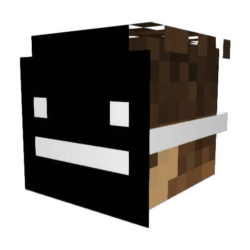 got_em_1 Minecraft avatar head, 3D render